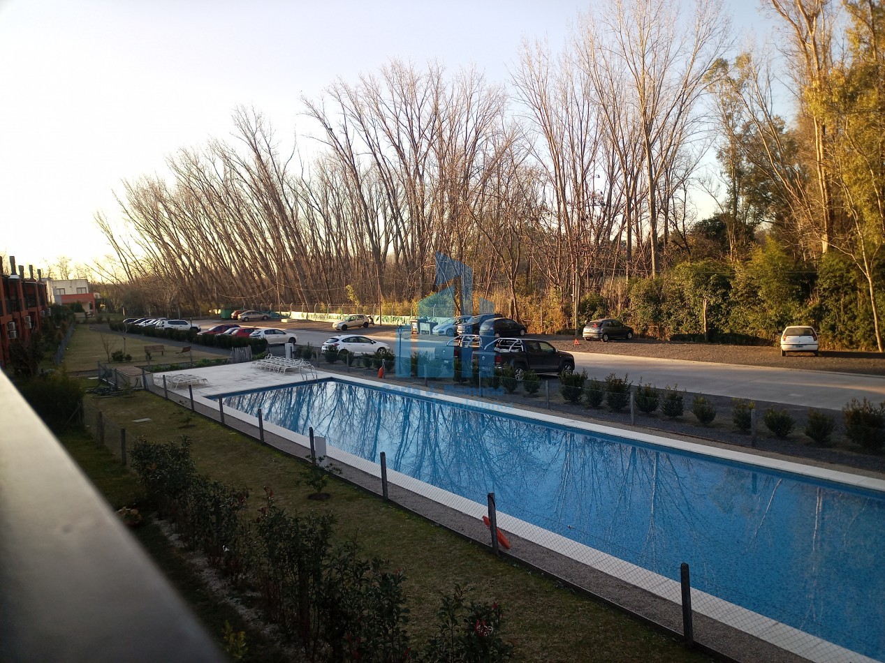 ALQUILER  DEPARTAMENTO 2 AMBIENTES CON COCHERA Y PISCINA EN PILAR